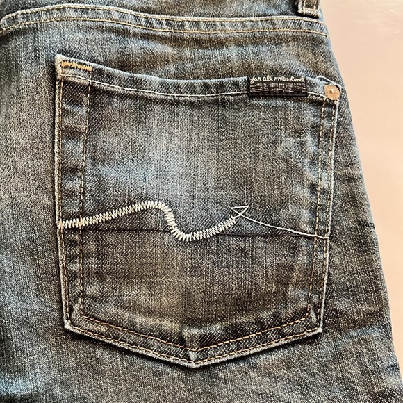 7 For All Mankind Nate Slim Bootcut Size 30 - Picture 13 of 16